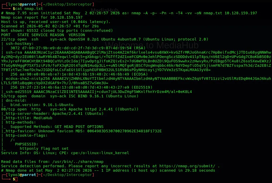 nmap scan