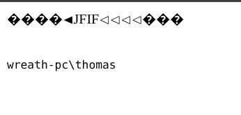 Obfuscated webshell executing whoami